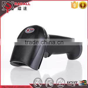 Portable Laser Wired Barcode Scanner With USB Cable for Supermarkett and POS System thumbnail-1