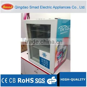 Portable Ice Cream Freezer Glass Door thumbnail-3