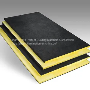 Glass Fiber Fleece100g Black Fiber Glass Tissue BGT Black Fiberglass Nonvon for Glass Wool Board thumbnail-3