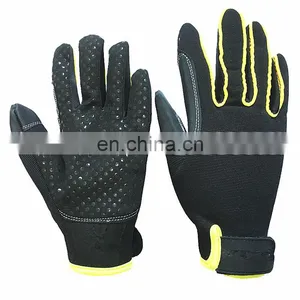 Good Grip Hand Work Safety Wholesale Iron High Performance Durable Protective Colorful Mechanic Tactical Gloves thumbnail-1