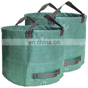 Heavy Duty Large Strong 500L Waste Refuse Rubbish Grass Sack Reusable Garden Lawn Bags thumbnail-1