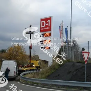 Free Standing Billboard Waterproof Outdoor Advertising Board Price Pylon Sign thumbnail-5