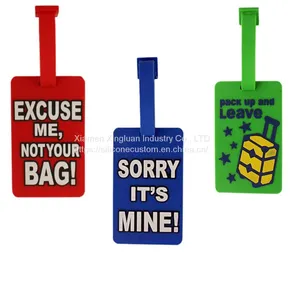 Colorful Unique Travel Baggage Bag Tags Suitcase Identify Labels thumbnail-1