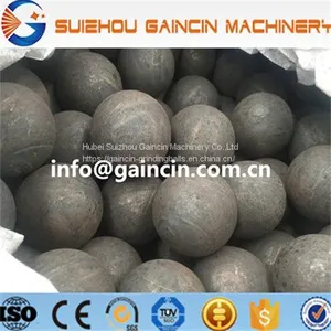 Dia.40mm, 50mm Steel Media Ball, Forged Grinding Ball Media, Steel Grinding Media Mill Balls thumbnail-4