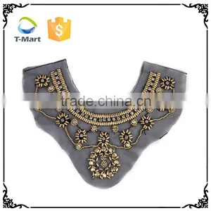 High End Crochet Lace White Shirt Collar Designs thumbnail-2