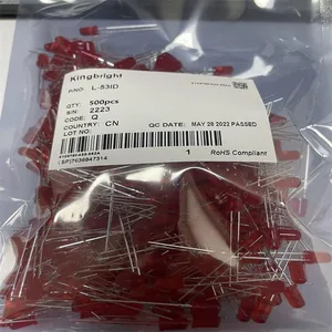 L34GD Kingbright Standard LEDs - Through Hole Red LEDs thumbnail-1