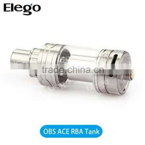 Newest OBS Ceramic ACE RBA Tank 4.5ML Capacity DIY Sub OHM Tank From Elego thumbnail-6