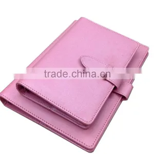 Loose Leaf Organizer Notebook With Magnetic Button thumbnail-1