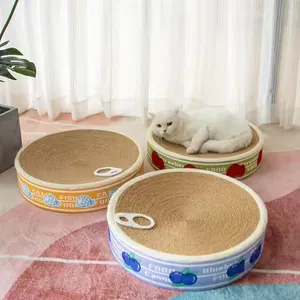 MEOW LOVE Canned Sisal Cat Claw Board Cat Nest Grinding Claw Four Seasons General Oversized Toy Canned thumbnail-5