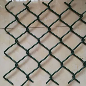 Customized Direct Factory Galvanized PVC Coated Chain Link Fence thumbnail-5