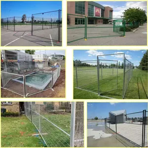 Canada Temporary Fence With Anti-Climb Design and 3mm Wire Gauge thumbnail-4