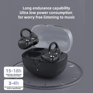 New Private Mold Bluetooth Earbuds J80 Ear-clip TWS Headphones Bluetooth 6.0 thumbnail-4