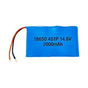 Wholesale Cheap Price 3.2V 18650 Cylindrical Cell 4S1P 12.8V Lithium Iron Phosphate Battery Pack 1800mAh 2000mAh for Electric LED Light thumbnail-3