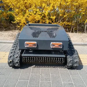 Loncin 196Cc 7Hp Gasoline Engine Electric Battery Remote Track Mower thumbnail-5