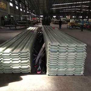 Factory Production Fiberglass Roofing Sheet Skylight Transparent Frp Daylighting Tile thumbnail-4