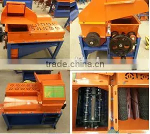 Two Feeding Hoppers Corn Stripper and Sheller Machine thumbnail-5