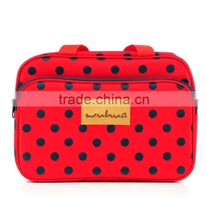 Stock Wholesale Baby Diaper Bag Outdoor Stroller Travel Dot Nylon Mommy Cheap Designer Handbags thumbnail-1