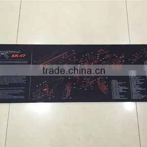 Hot Sale New Design Custom AR-15,AK47,Glcok,Beretta92 Gun Cleaning Mat,gun Mat for Rifle & Pistol Preparing and Cleaning Quality Choice thumbnail-5