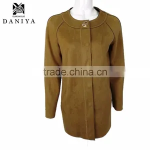 New Women's Fashion Long Length's Winter Warm Long Coat Jacket To Windbreaker thumbnail-1