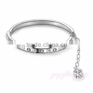 Charm Crystal Fashion Fake Gold Sex Bangle thumbnail-1