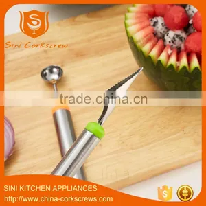 Stainless Steel 304 Fruit Melon Baller Fruit Carving Knife thumbnail-4