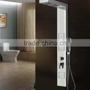 Modern New Design White Color Stainless Steel Shower Wall Panel thumbnail-1