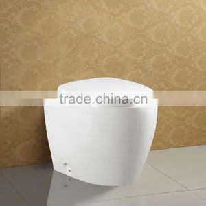 European Style Wash Down P Trap Wall Hung Toilet AT015A thumbnail-4