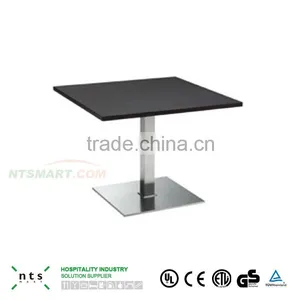 Good Quality Cheap Hotel Bar MDF Table Top Square Table thumbnail-3