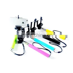 New Product 2015 Wireless Bluetooth Selfie Stick Extendable Handheld Monopod Selfie Stick thumbnail-3