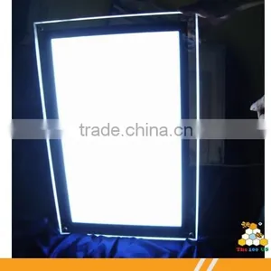 High Brightness Advertising Led Light Box Acrylic Photo Picture Frame Quality Choice thumbnail-1