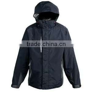 Hoodie College Jacket With Rib Hem thumbnail-1