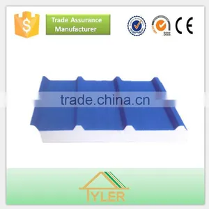 Color Steel Sound Insulation PU Sandwich Panel thumbnail-1