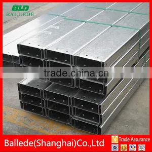 Custom Hot Rolled Galvanized Steel Purlin From Shanghai thumbnail-1