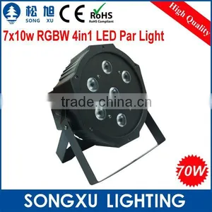 High Power Rgbw Stage Par Can 7x10w 4in1 Led Par Light Wedding Party Lighting Quality Choice thumbnail-2