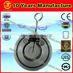 CV-DS014 Stainless Steel Wafer Swing Check Valve Dn100 thumbnail-1
