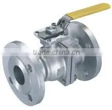 Supply Stainless Steel 2pc Flanged Ball Valve(DIN) With Mounting Pad Manufacturer in China thumbnail-1