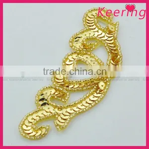 Super Poular Dress Accessories Heart Design Beads Patch WRAB-005 thumbnail-3