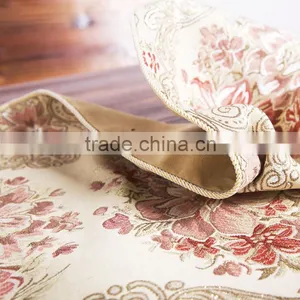 PLUS Gilding Flower Gorgeous Silky Brocade Jacquard Table Runner thumbnail-2