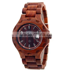 Top Sale Elegance Fashion Charming Competitive Price Men Waterproof Wood Watch thumbnail-5