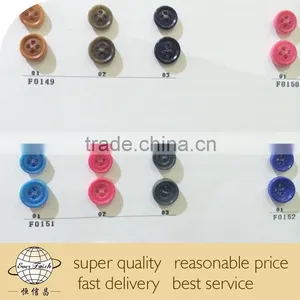 White Color Natural Corozo Button With 4 Holes thumbnail-4