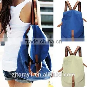 Women Girl Canvas Backpack Shoulder School Travel Bag thumbnail-4