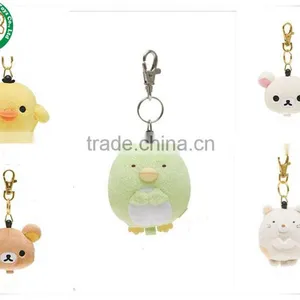 Hot Sales Plush Material Cute Mini Soft Toy Plush Animal Stuffed Keychain Cat,duck,penguin thumbnail-1