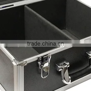 Professional DJ Black Flight Case Record Box for 7inch Singles thumbnail-4