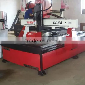 4th Axis Cnc Router With Super Big Diameter /heavy Duty Structure/4.5kw Spindle/AC Servo/350mm Diameter thumbnail-5