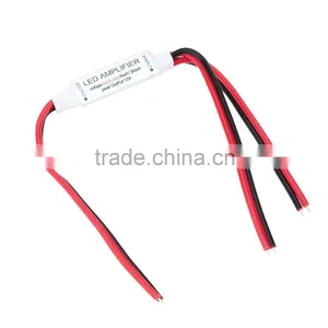 DC5V-24V 12A 3 Channel Smallest Mini Inline RGB LED Amplifier Controller for RGB LED Strip Light thumbnail-1