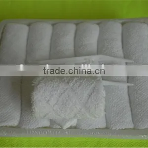 Wholesale China Factory Disposable Airplane Terry 10x10 Cotton Terry Flight Hot Towel thumbnail-3