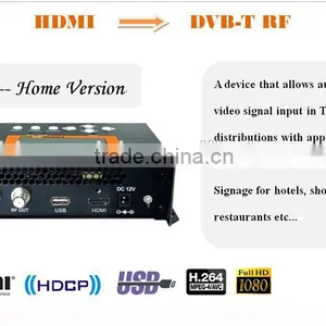 Chengdu High Quality 1080P HD Modulator/H.264 Encoder Modulator With USB thumbnail-2