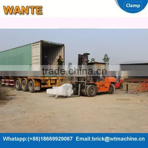 WANTE MACHINERY Hydraulic Forklift Block Clamp for Brick Making Machine thumbnail-5