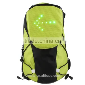 18L Capacity LED Bag Backpack Security Turn Singnal Outdoor Sports Wirelesss Remote Control Factory Direct Led Cycling Backpack thumbnail-1