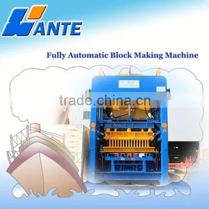 2015 China Block Machinery Best Selling Hot Chinese Products Brick Moulding Model Qt6-15 Production Line for Brick Making thumbnail-1